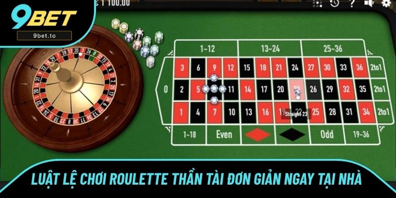 Luật lệ chơi roulette thần tài đơn giản ngay tại nhà Luật lệ chơi roulette thần tài đơn giản ngay tại nhà