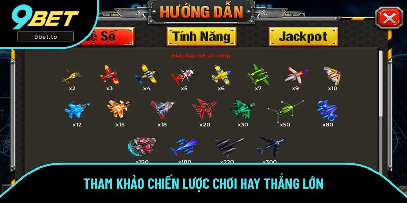 Tham khảo chiến lược chơi hay thắng lớn Tham khảo chiến lược chơi hay thắng lớn