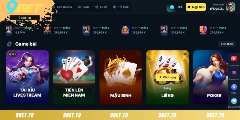 9BET đã thành lập nên từ năm 2015 tại Anh Quốc