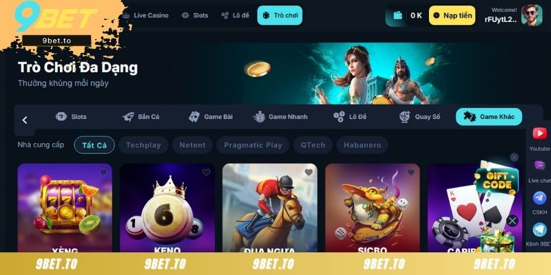 Sứ mệnh của 9BET là tạo nên một trang chủ công bằng - hợp pháp - bảo mật